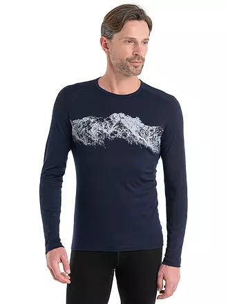 ICEBREAKER | T-shirt de sport homme Merino 200 Oasis Thermo | schwarz